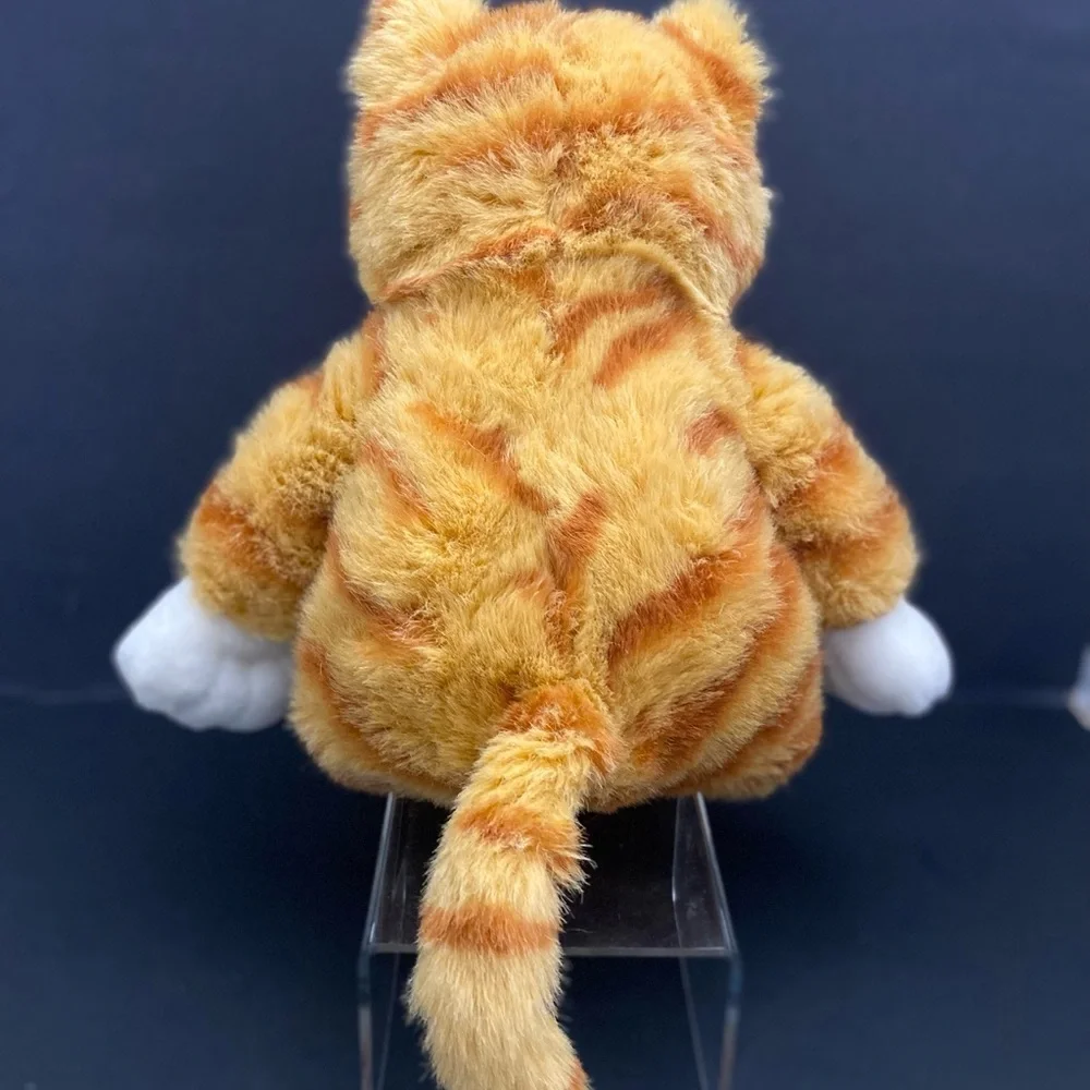 Build-A-Bear Orange Striped Cat Plush Toy